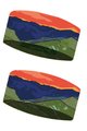 BUFF Opaska kolarska - COOLNET UV® PANORÁMA - niebieski/zielony/czerwony