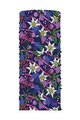 BUFF Komin kolarski - ECOSTRETCH FLOWERS - niebieski/różowy/fioletowy