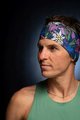 BUFF Opaska kolarska - COOLNET UV FLOWERS - fioletowy/niebieski/różowy