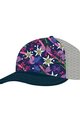 BUFF Czapka kolarska - TRUCKER FLOWERS - różowy/niebieski/fioletowy