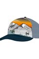 BUFF Czapka kolarska - TRUCKER RYSY - pomarańczowy/szary