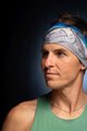 BUFF Opaska kolarska - COOLNET UV® KRIVÁŇ - szary/niebieski