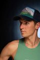 BUFF Czapka kolarska - TRUCKER KRIVÁŇ - szary/zielony/niebieski