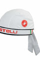 CASTELLI Bandana kolarska - LIGHT HEAD - biały