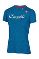 CASTELLI Kolarska koszulka z krótkim rękawem - CLASSIC W - niebieski