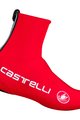 CASTELLI Kolarskie ochraniacze na buty rowerowe - DILUVIO C - czerwony