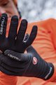 CASTELLI Kolarskie rękawiczki z długimi palcami - PERFETTO RoS - czarny