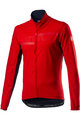 CASTELLI Kolarska ocieplana kurtka - TRANSITION 2 - czerwony