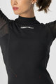 CASTELLI Kolarska koszulka z długim rękawem - FLANDERS 2 WARM LADY - czarny