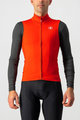 CASTELLI Kamizelka kolarska - PRO THERMAL MID - czerwony