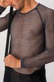 CASTELLI Kolarska koszulka z długim rękawem - MIRACOLO WOOL - czarny