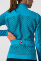 CASTELLI Zimowa koszulka kolarska z długim rękawem - SFIDA 2 LADY WINTER - jasnoniebieski