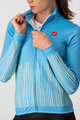 CASTELLI Zimowa koszulka kolarska z długim rękawem - SORPRESA LADY WINTER - jasnoniebieski