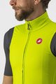 CASTELLI Kamizelka kolarska - PRO THERMAL MID - żółty