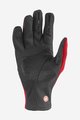 CASTELLI Kolarskie rękawiczki z długimi palcami - MORTIROLO WINTER - czerwony