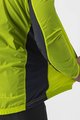 CASTELLI Kolarska kurtka przeciwwiatrowa - SQUADRA STRECH - żółty