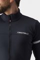 CASTELLI Zimowa koszulka kolarska z długim rękawem - FONDO 2 WINTER - antracyt
