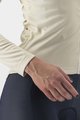 CASTELLI Zimowa koszulka kolarska z długim rękawem - SINERGIA 2 LADY WNT - kość słoniowa