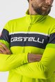 CASTELLI Zimowa koszulka kolarska z długim rękawem - PASSISTA - żółty