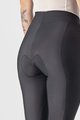CASTELLI Długie spodnie kolarskie bez szelek - VELOCISSIMA THERM W - czarny