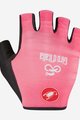 CASTELLI Kolarskie rękawiczki z krótkimi palcami - #GIRO - różowy