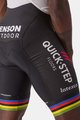 CASTELLI Krótkie spodnie kolarskie z szelkami - SOUDAL QUICK-STEP 23 - czarny