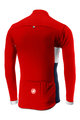 CASTELLI Letnia koszulka kolarska z długim rękawem - PROLOGO VI SUMMER - niebieski/czerwony/beżowy
