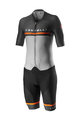 CASTELLI Kombinezon kolarski - SANREMO 4 SPEED - czarny/szary