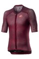 CASTELLI Koszulka kolarska z krótkim rękawem - CLIMBER'S 3.0 - bordowy