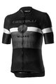 CASTELLI Koszulka kolarska z krótkim rękawem - MILANO - czarny/szary
