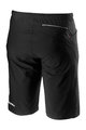 CASTELLI Krótkie spodnie kolarskie bez szelek - UNLIMITED BAGGY - czarny