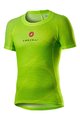 CASTELLI Kolarska koszulka z krótkim rękawem - PRO MESH - żółty