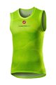 CASTELLI Kolarski bezrękawnik - PRO MESH - żółty