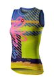 CASTELLI Kolarski bezrękawnik - PRO MESH W LADY - kolorowy/różowy