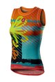 CASTELLI Kolarski bezrękawnik - PRO MESH W LADY - kolorowy/żółty