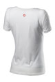 CASTELLI Kolarska koszulka z krótkim rękawem - SARTA LADY - biały