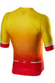 CASTELLI Krótka koszulka kolarska i spodenki - AERO RACE - żółty/czarny