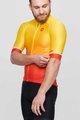 CASTELLI Koszulka kolarska z krótkim rękawem - AERO RACE 6.0 - czerwony/żółty