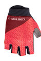 CASTELLI Kolarskie rękawiczki z krótkimi palcami - ROUBAIX GEL 2 LADY - różowy