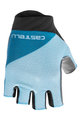 CASTELLI Kolarskie rękawiczki z krótkimi palcami - ROUBAIX GEL 2 LADY - jasnoniebieski
