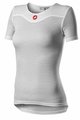 CASTELLI Kolarska koszulka z krótkim rękawem - PRO ISSUE 2 LADY - biały