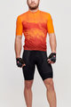 CASTELLI Koszulka kolarska z krótkim rękawem - POLVERE - pomarańczowy