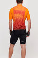 CASTELLI Koszulka kolarska z krótkim rękawem - POLVERE - pomarańczowy