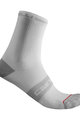 CASTELLI Kolarskie klasyczne skarpetki - SUPERLEGGERA T 12 - szary/czarny