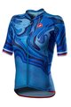 CASTELLI Krótka koszulka kolarska i spodenki - CLIMBER'S 2.0 - niebieski/czarny