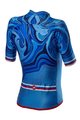 CASTELLI Koszulka kolarska z krótkim rękawem - CLIMBER'S 2.0 LADY - niebieski