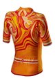 CASTELLI Koszulka kolarska z krótkim rękawem - CLIMBER'S 2.0 LADY - żółty/pomarańczowy