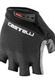 CASTELLI Kolarskie rękawiczki z krótkimi palcami - ENTRATA V - czarny