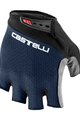 CASTELLI Kolarskie rękawiczki z krótkimi palcami - ENTRATA V - niebieski