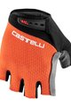 CASTELLI Kolarskie rękawiczki z krótkimi palcami - ENTRATA V - czerwony